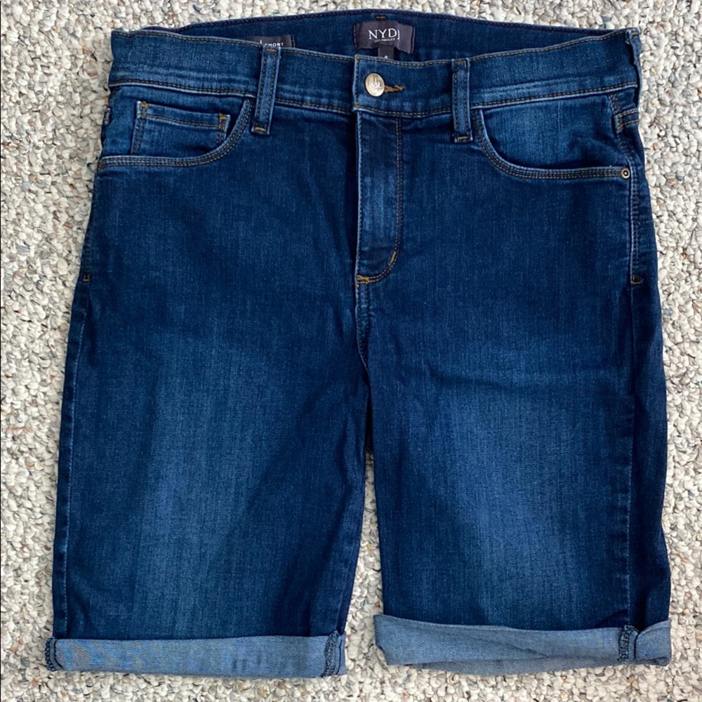 NYDJ Indigo Denim Shorts